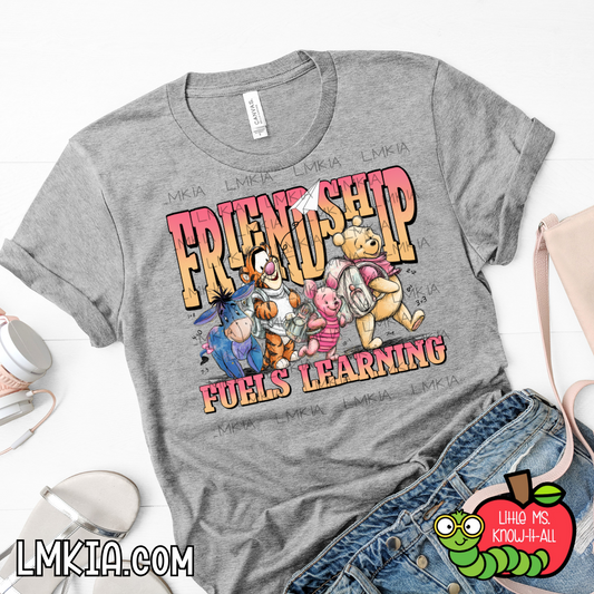 Friendship Fuels Learning T-Shirt