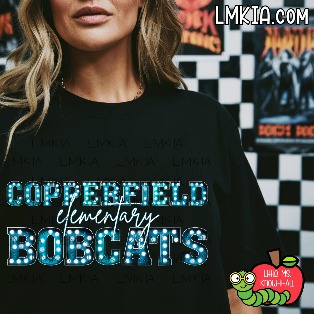 Marquee Copperfield Bobcats T-Shirt