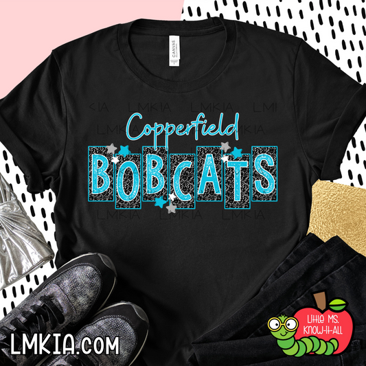 Composition Frame Bobcats T-Shirt
