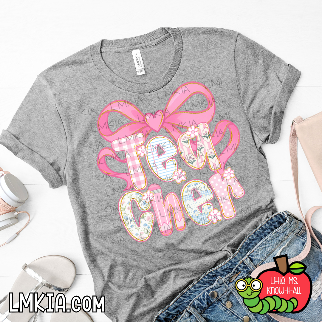 Coquette Teacher T-Shirt