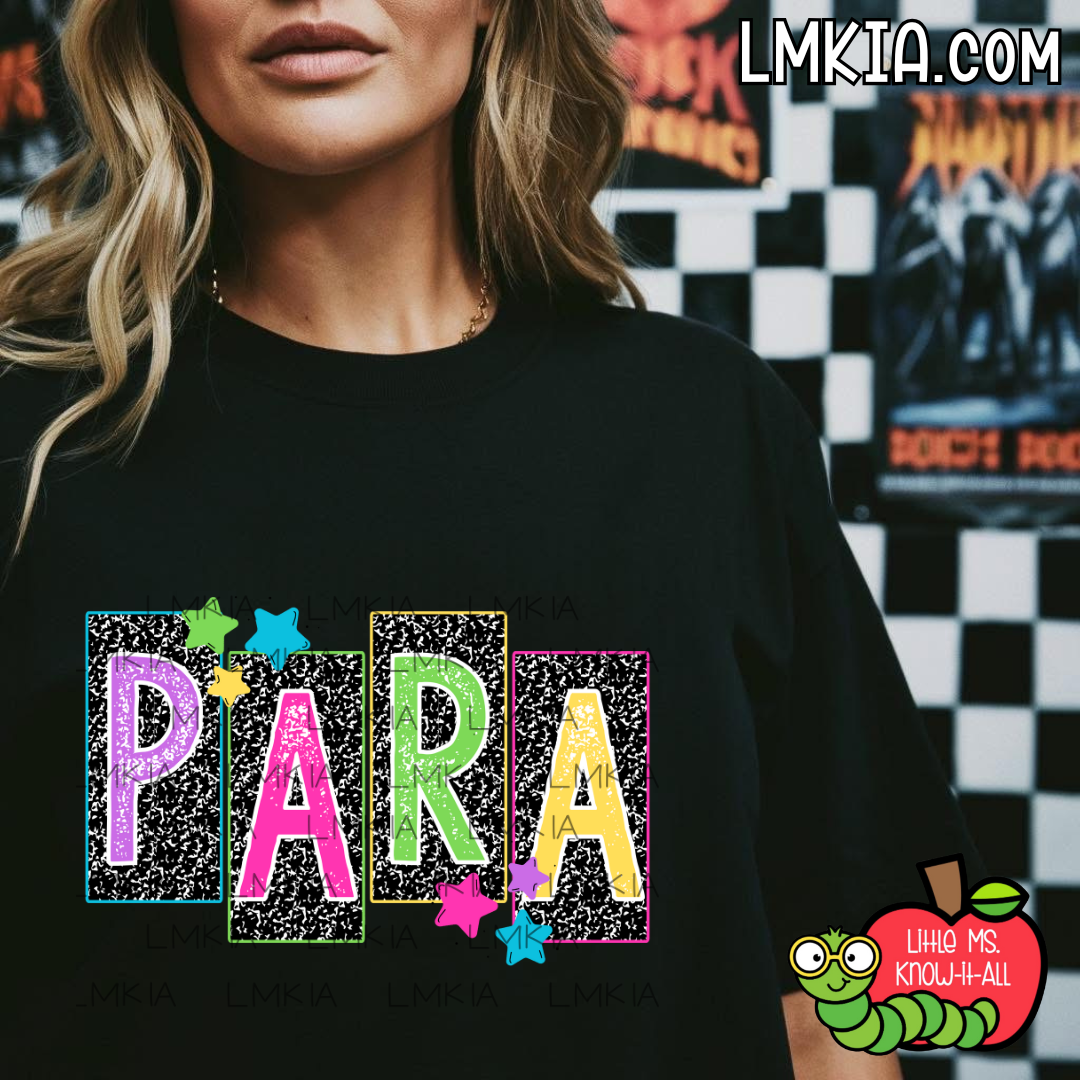 Rainbow Composition School T-Shirt