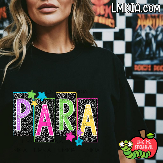 Rainbow Composition School T-Shirt