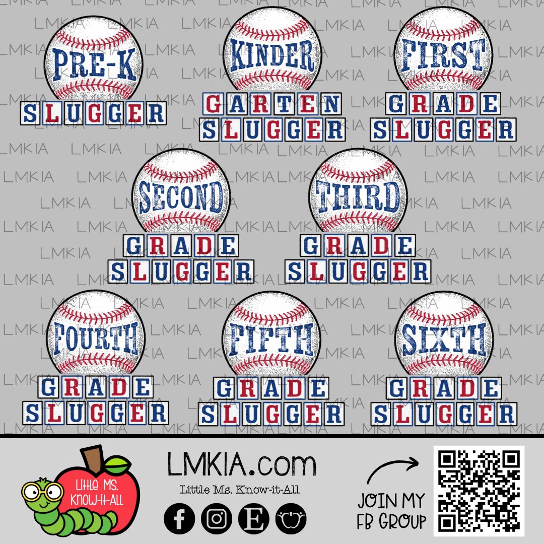 Slugger Kids Grade Level T-Shirt