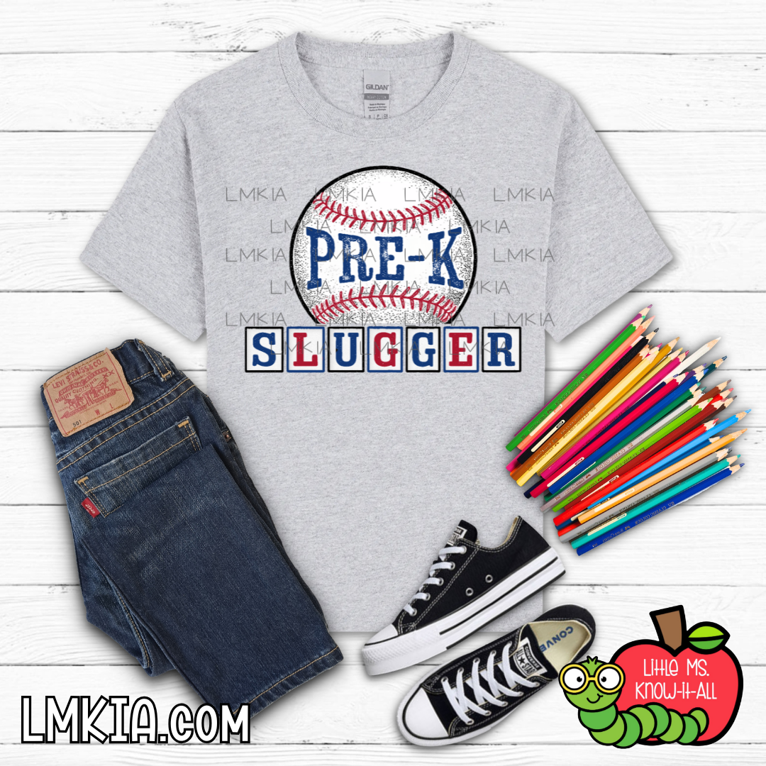 Slugger Kids Grade Level T-Shirt