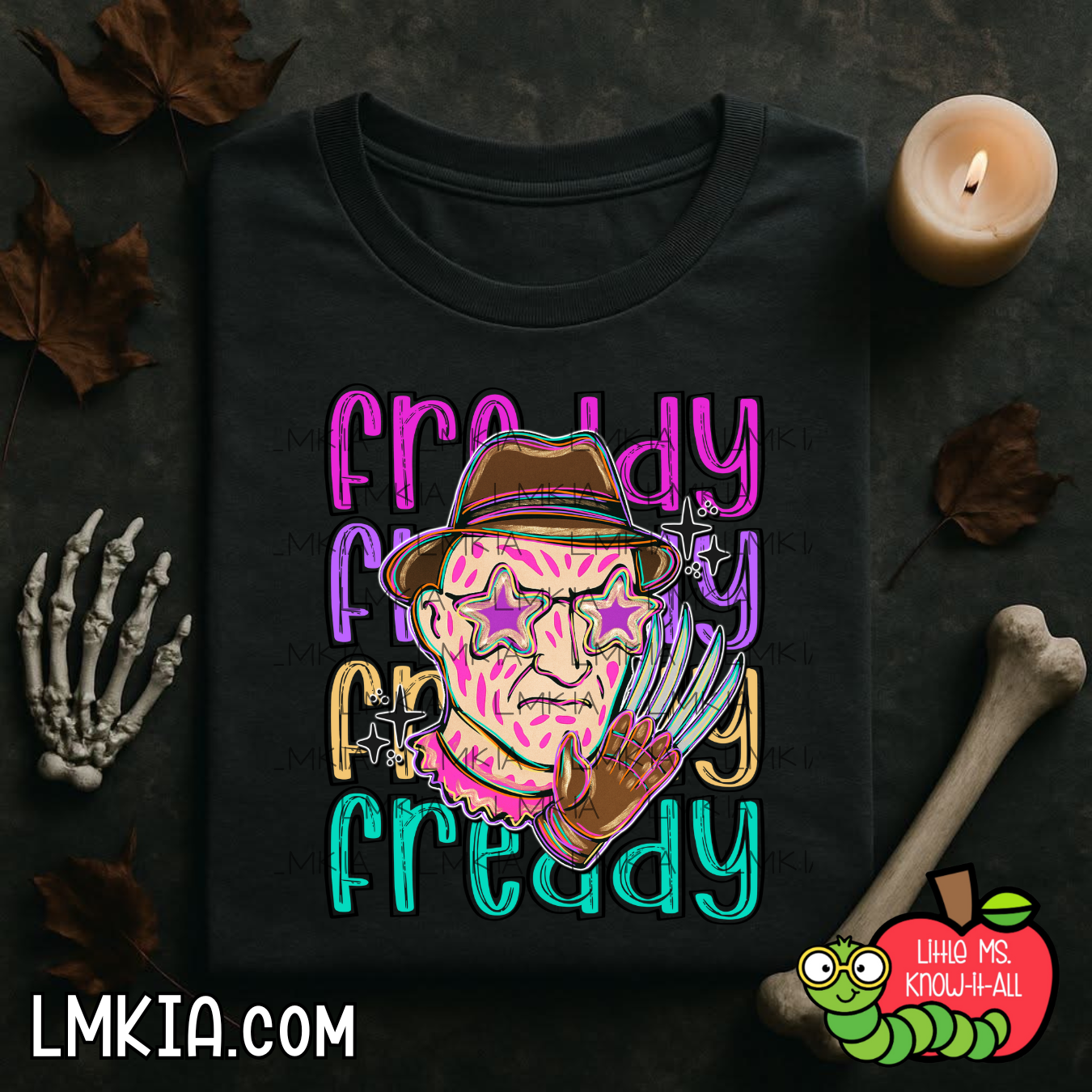 Bright Spooky Nightmare T-Shirt