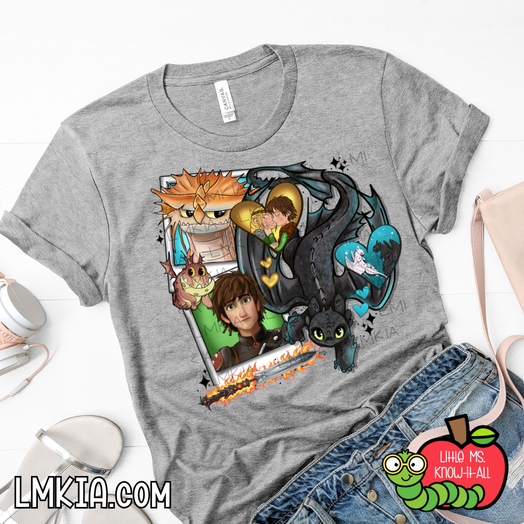 Dragon Polaroid T-Shirt