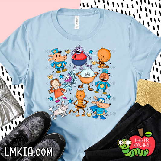 Dog Book Characters T-Shirt