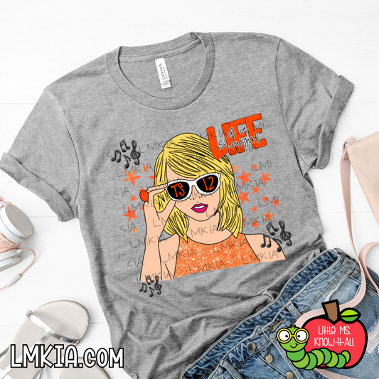 Shwgrl Music Notes T-Shirt