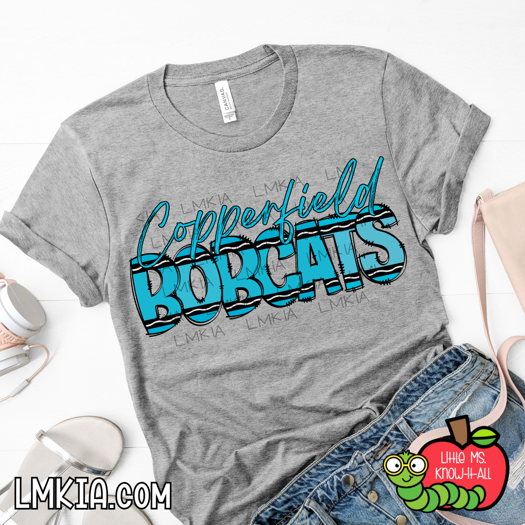 Bobcats Crayon T-Shirt