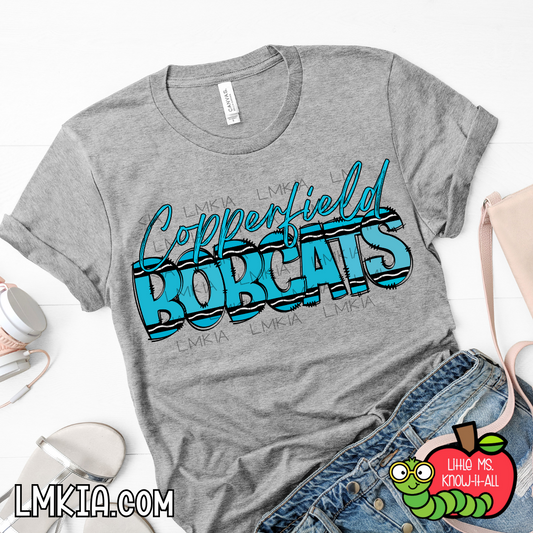 Bobcats Crayon T-Shirt