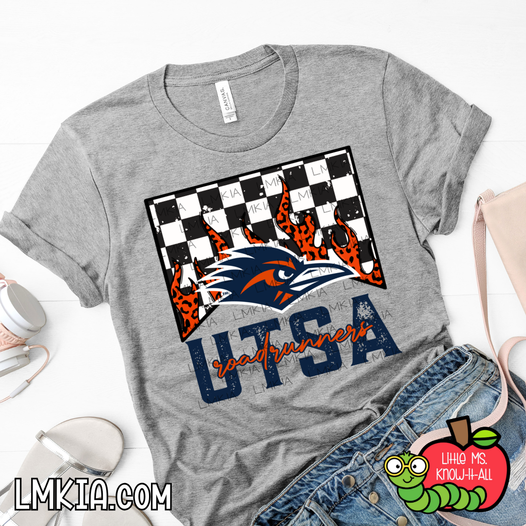 Flaming College T-Shirt