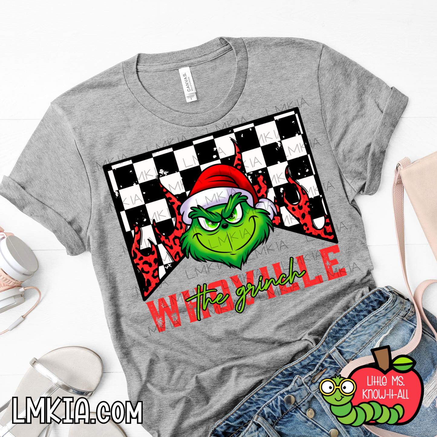 Green Monster Flames T-Shirt