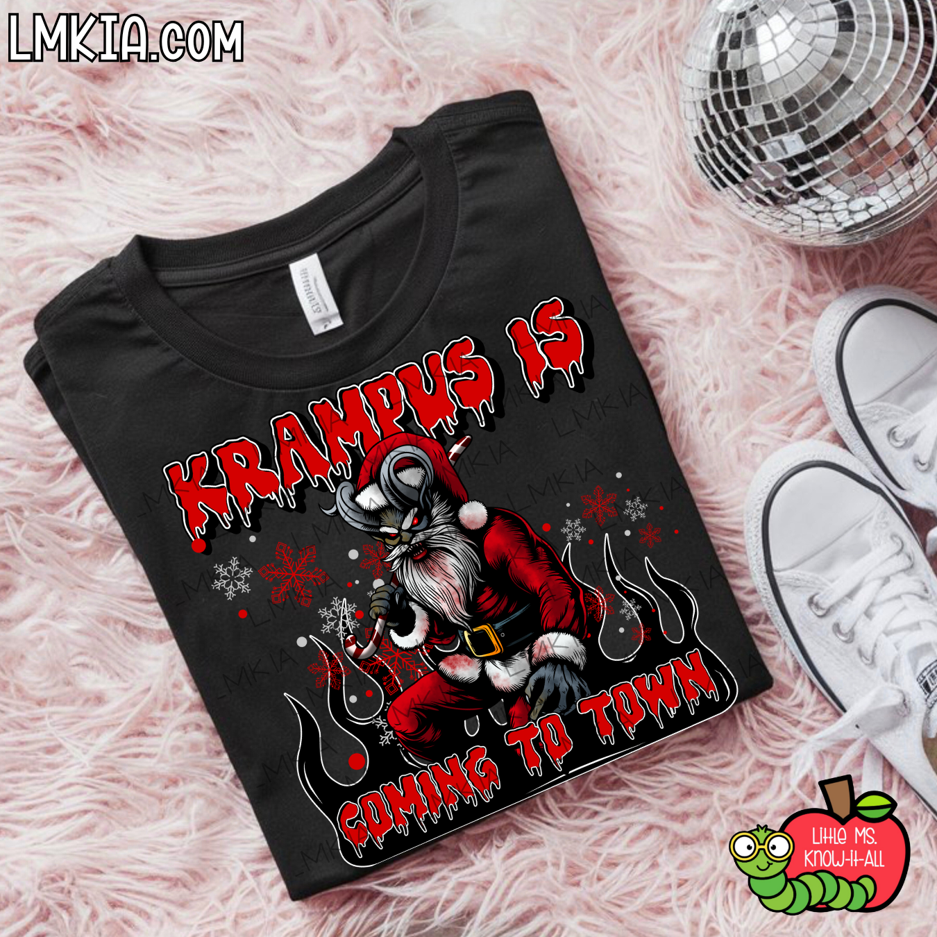 Krampus is Coming to Town T-Shirt