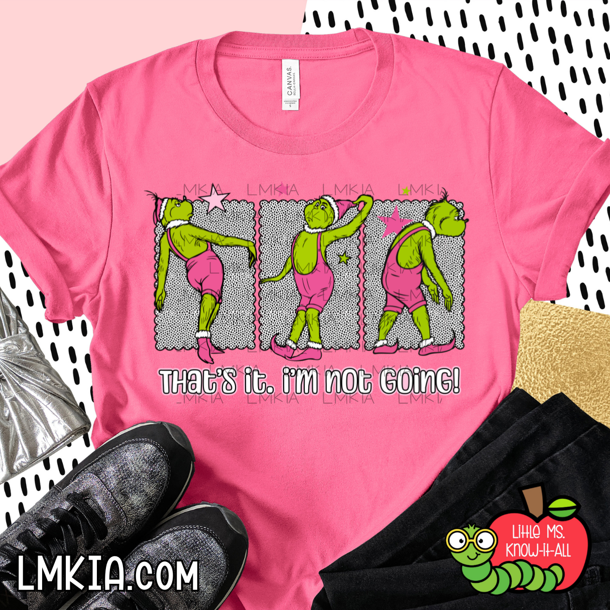 Green Christmas Movie Stamps T-Shirt