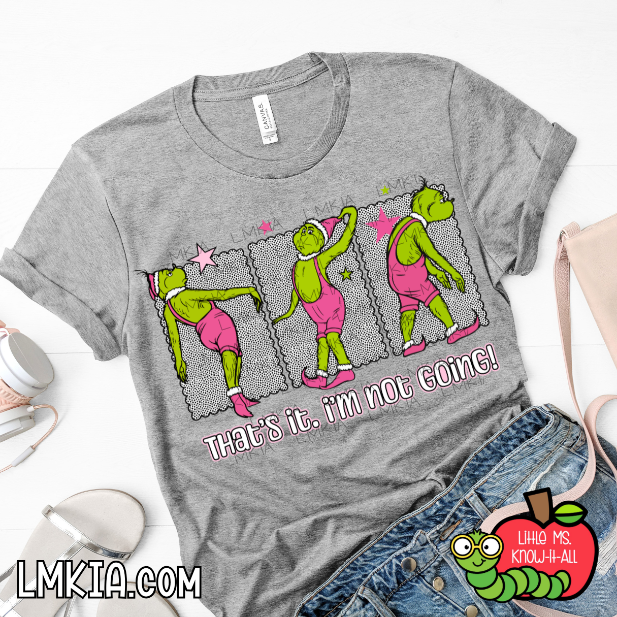 Green Christmas Movie Stamps T-Shirt