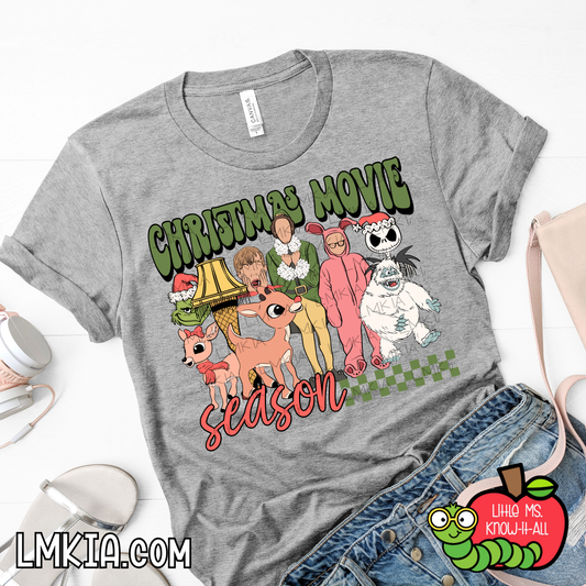 Christmas Movie Season T-Shirt