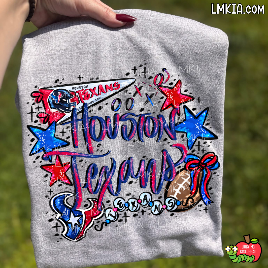 Texas Football Collage T-Shirt