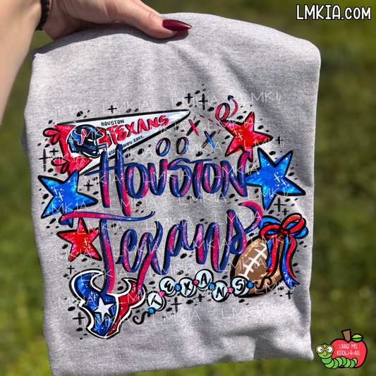 Texas Football Collage T-Shirt