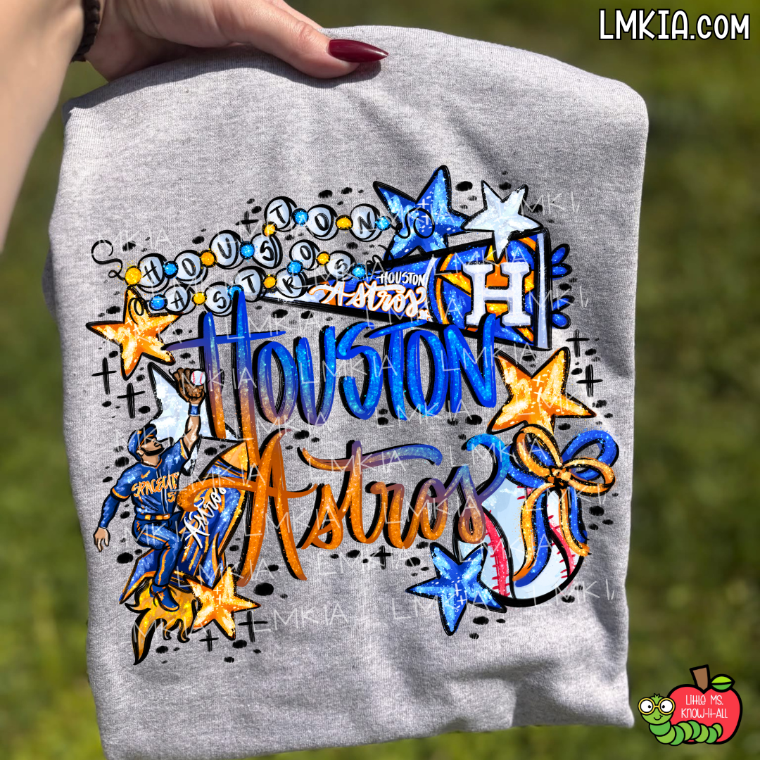 Texas Baseball Collage T-Shirt