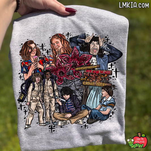 Strange Characters Collage T-Shirt