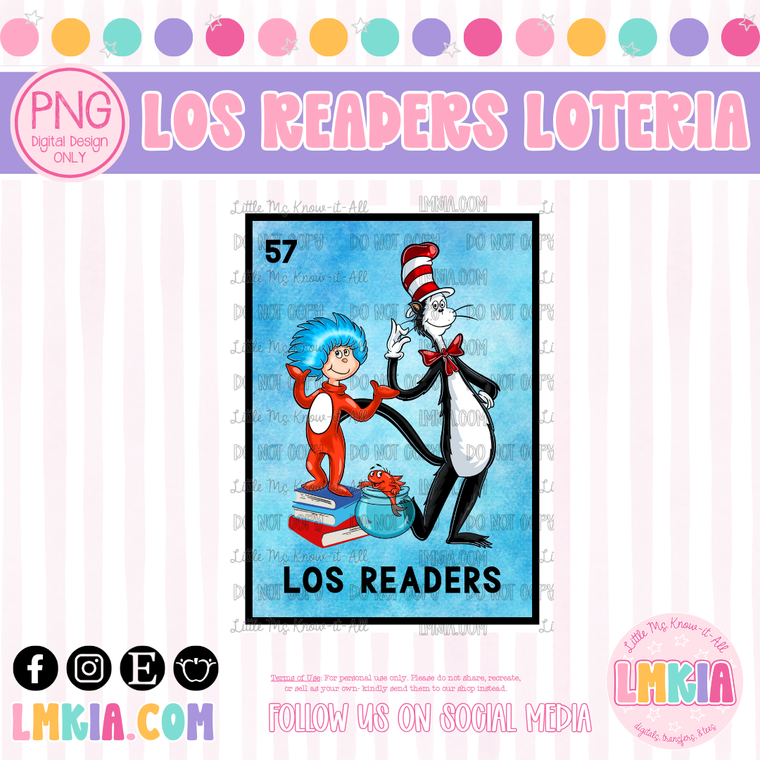 Los Readers PNG