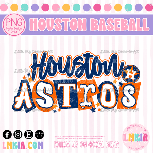 Houston Baseball PNG
