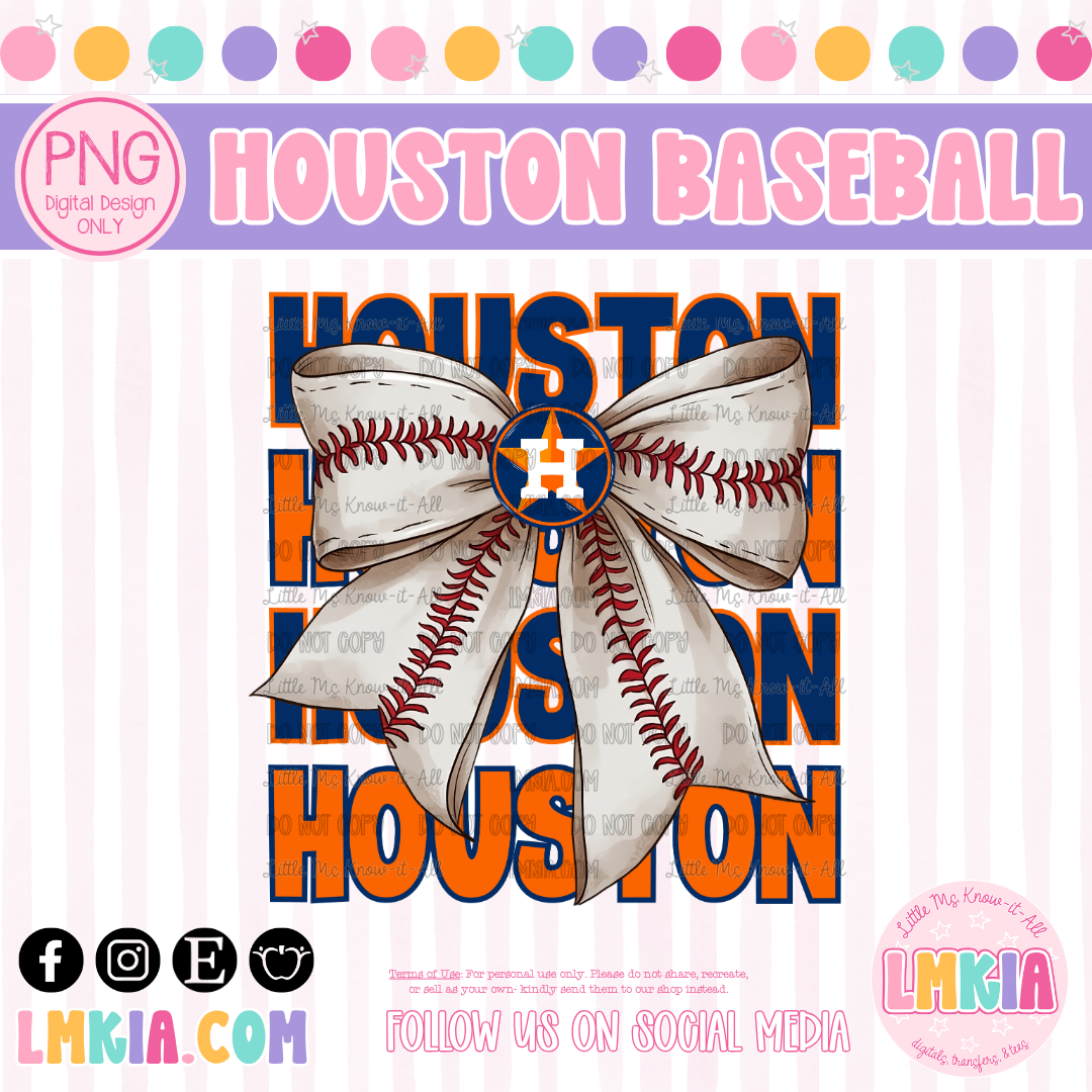 Coquette Baseball Team Digital PNG