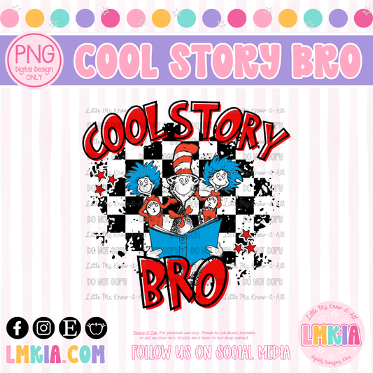 Cool Story Bro Digital PNG