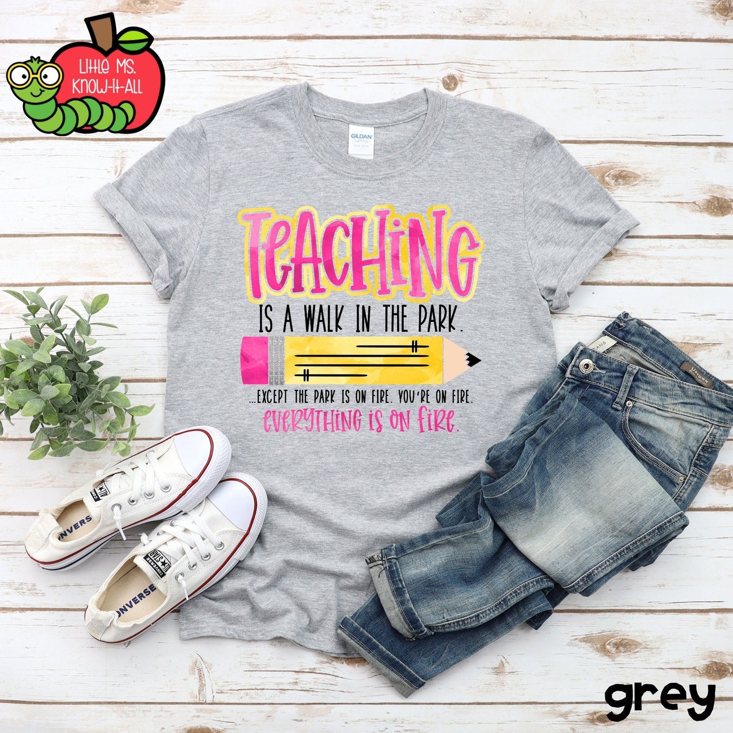 Teaching is a Walk in the Park T-Shirt