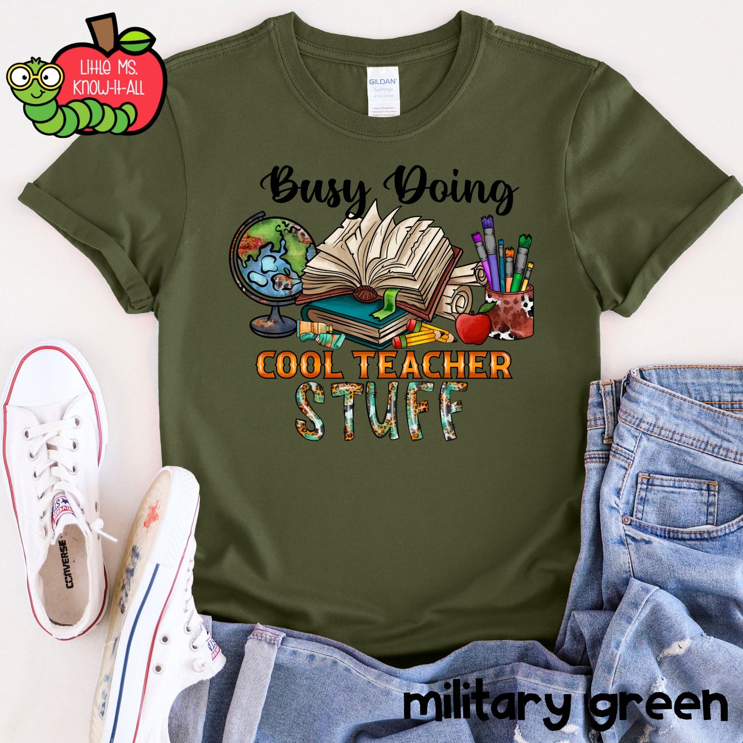 Busy Doing Cool Teacher Things T-Shirt