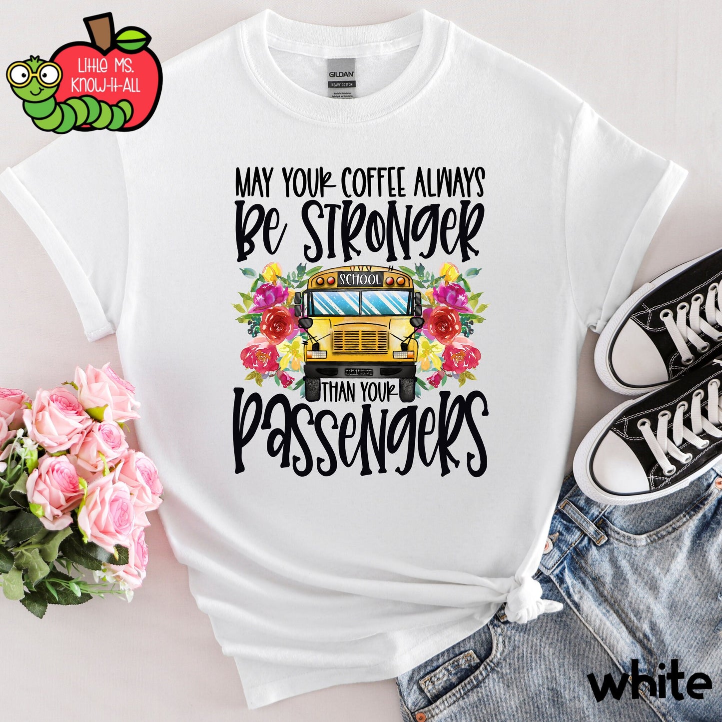 Coffee Stronger Than Your Passengers T-Shirt