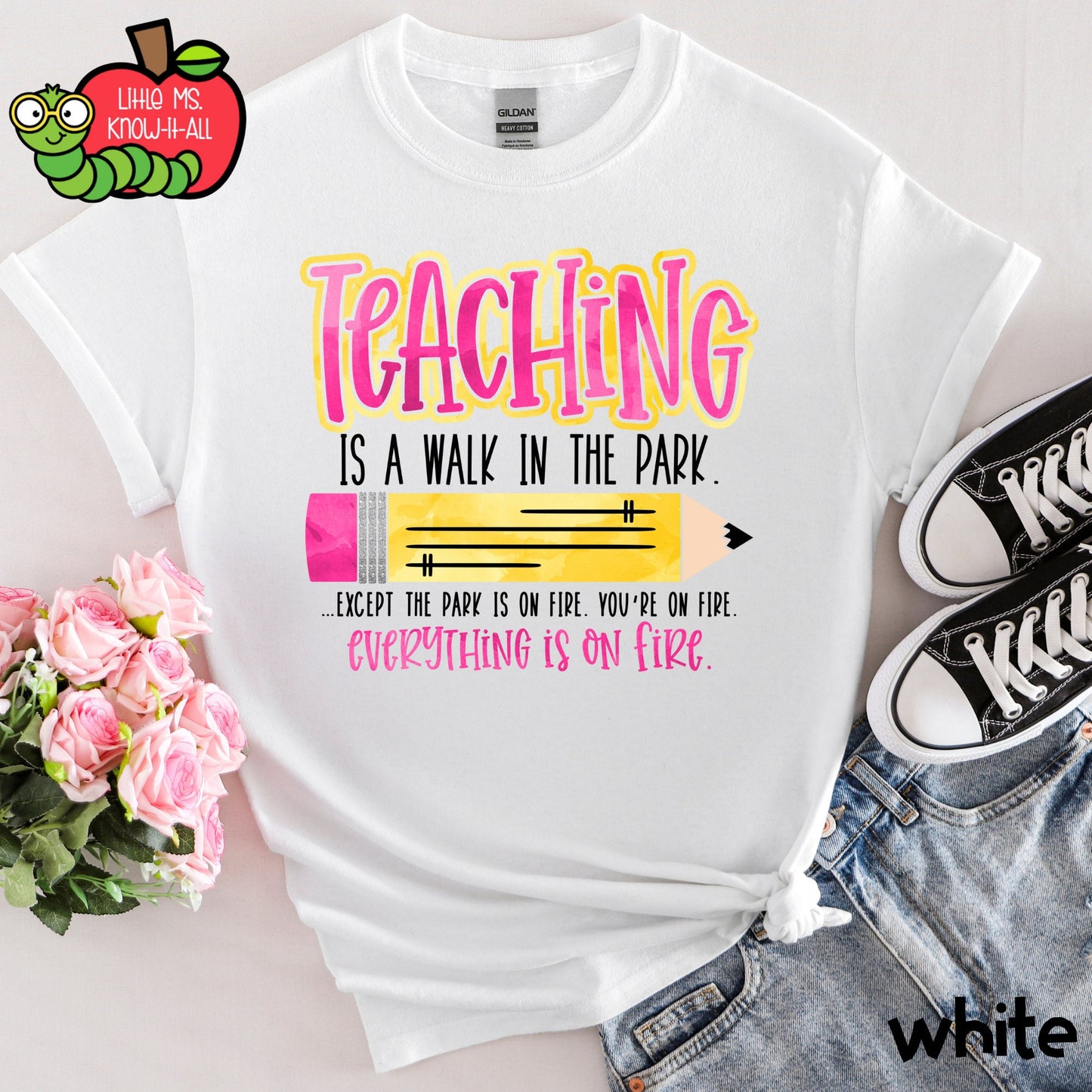 Teaching is a Walk in the Park T-Shirt