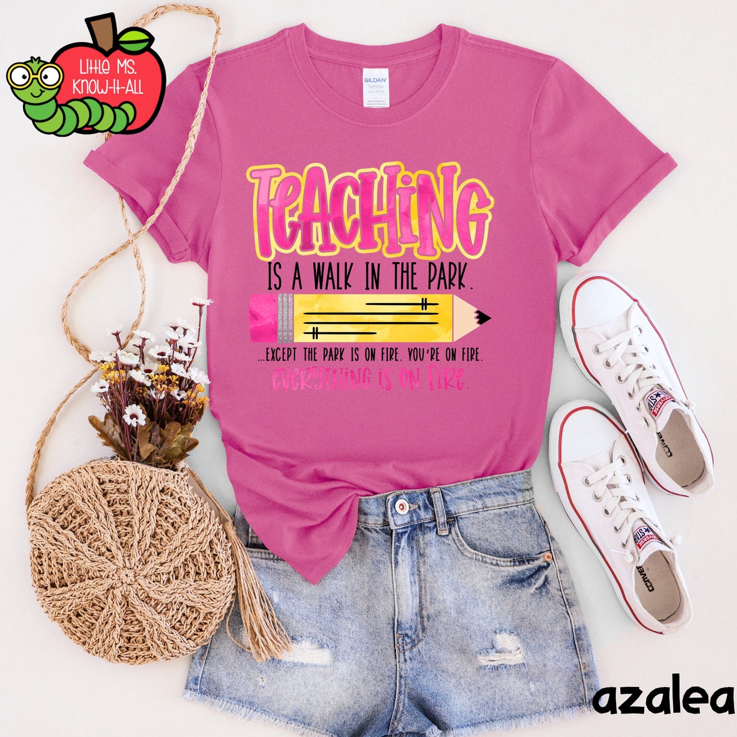 Teaching is a Walk in the Park T-Shirt