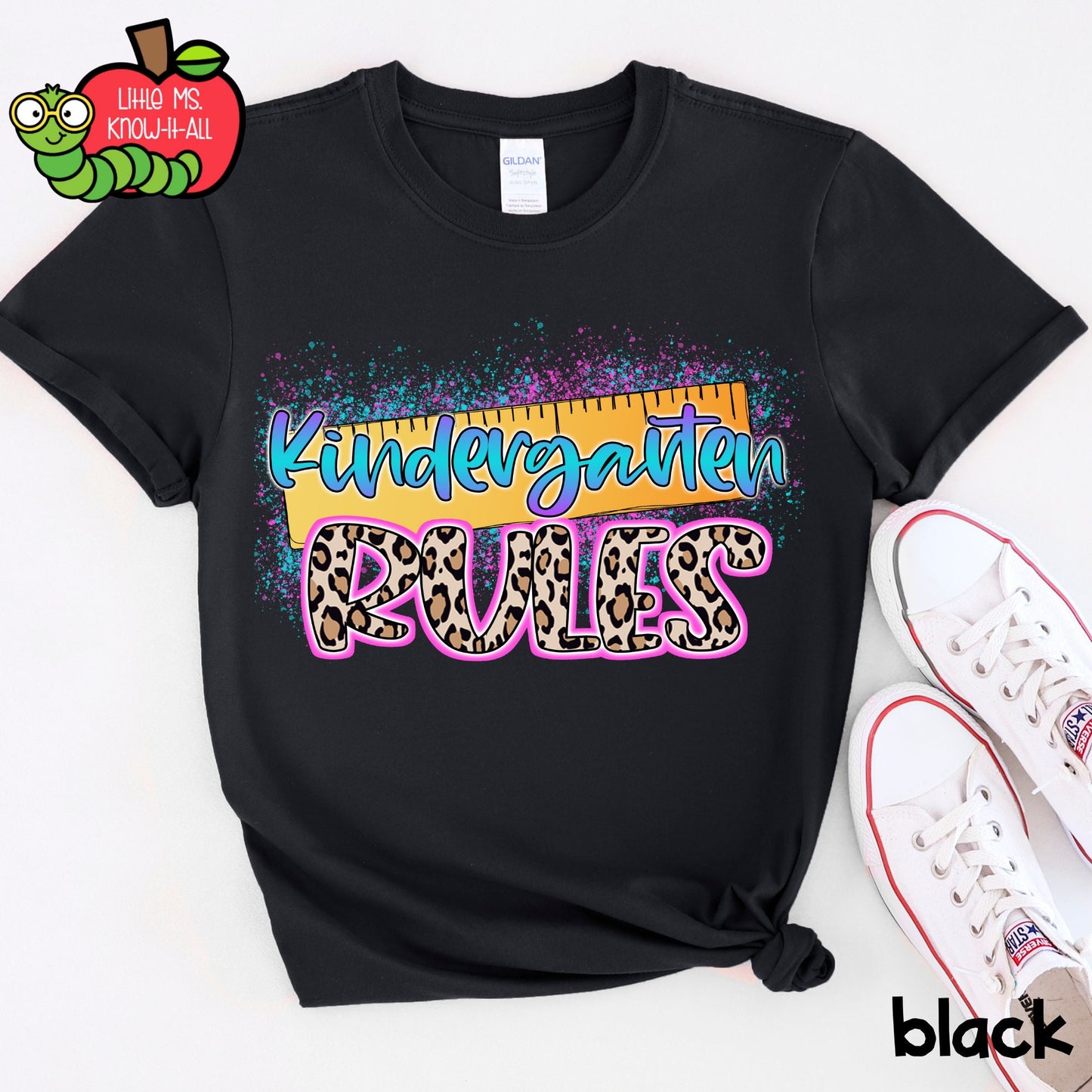 Student Splatter Grade Level Rules T-Shirt
