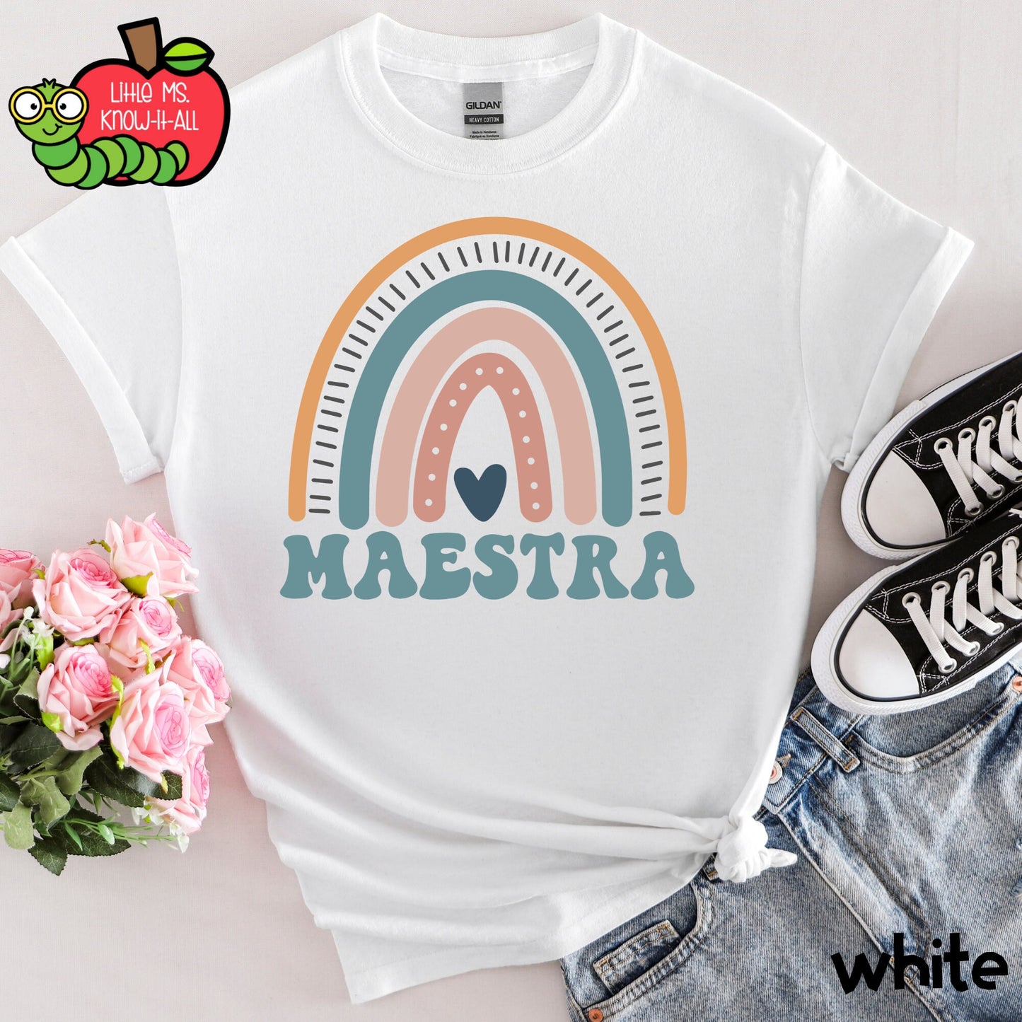 Boho Rainbow Maestra T-Shirt