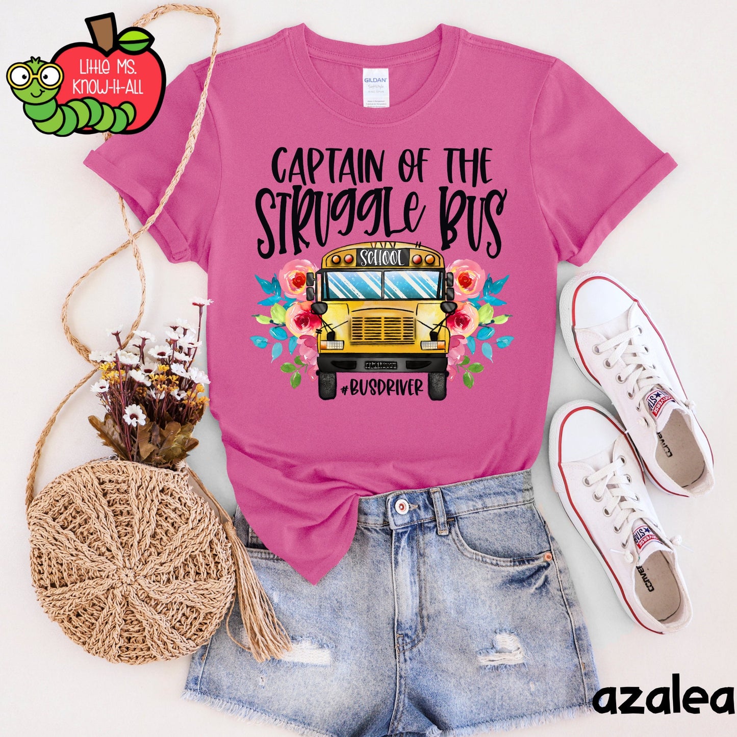 Captain of the Struggle Bus T-Shirt