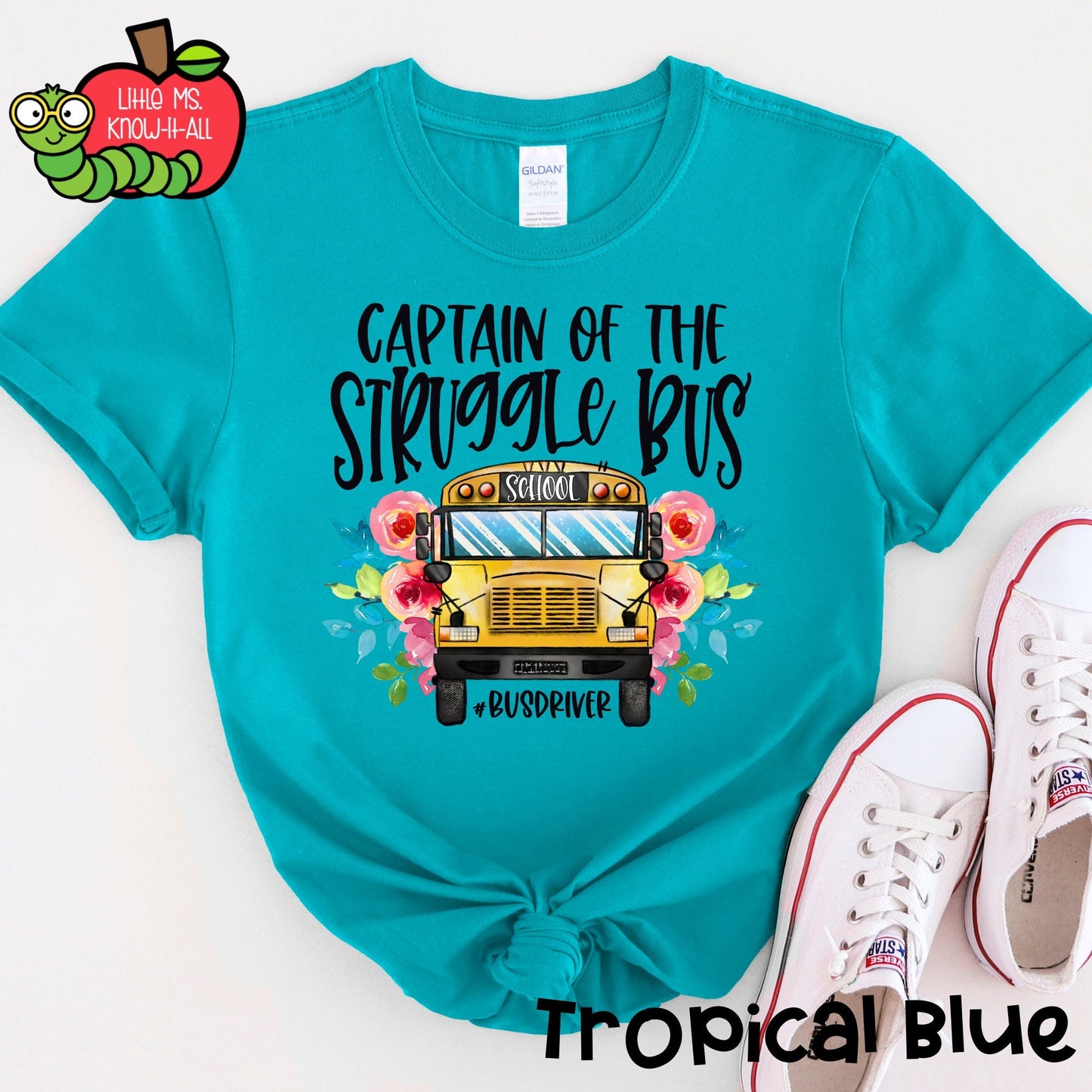 Captain of the Struggle Bus T-Shirt