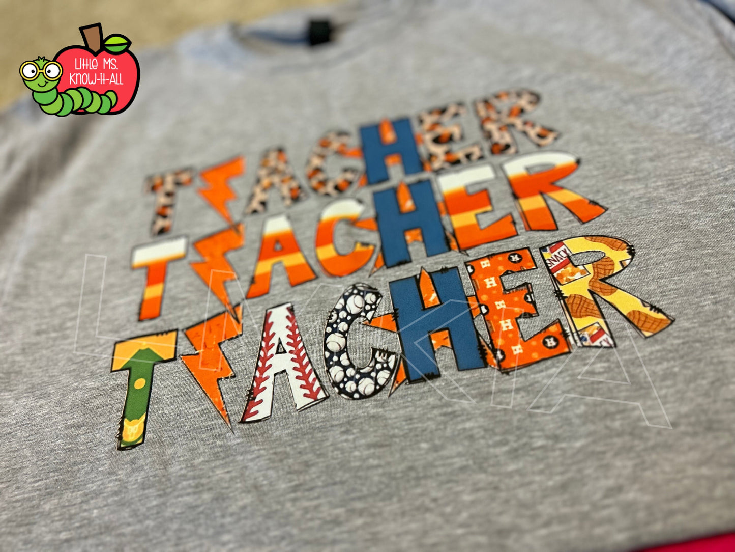Houston Baseball Teacher T-Shirt
