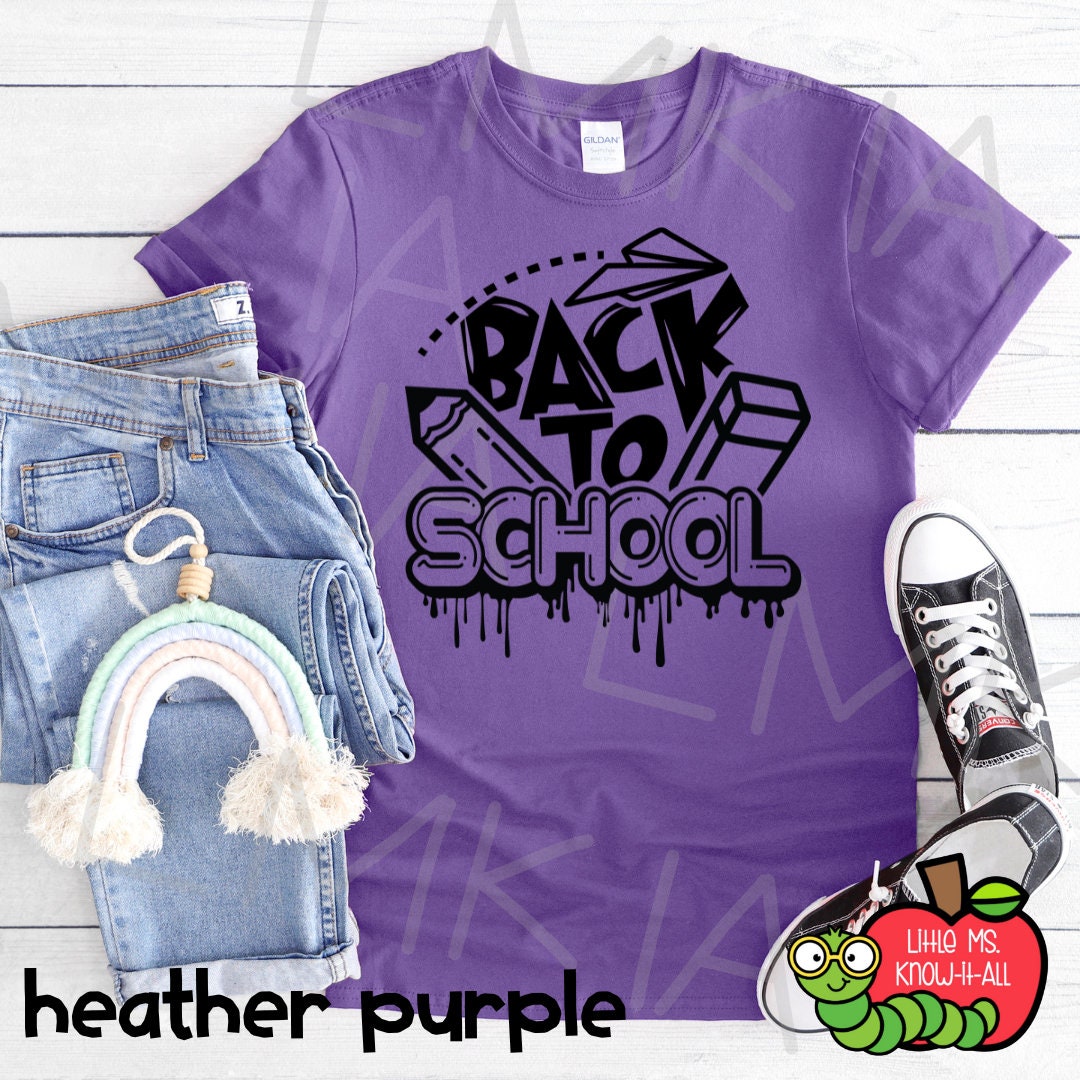 Back to School Graffiti Paint Teacher T-Shirt