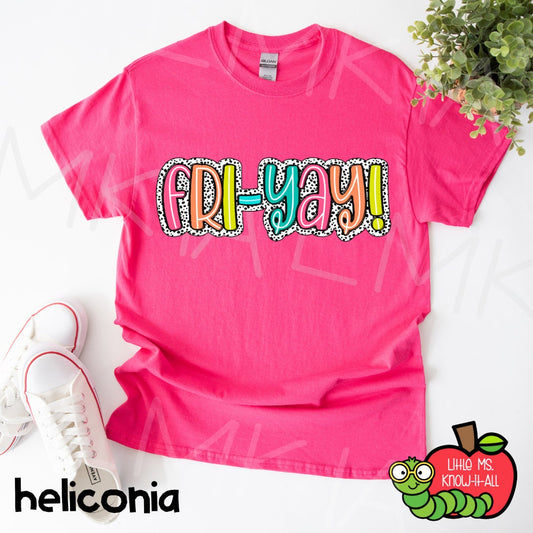 Dalmatian Fri-Yay Friday T-Shirt