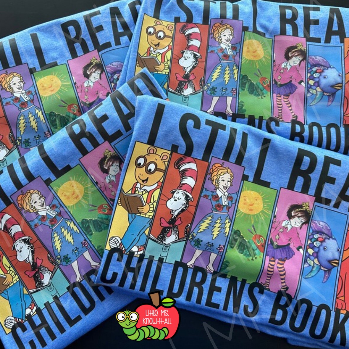I Still Read Children's Book T-Shirt